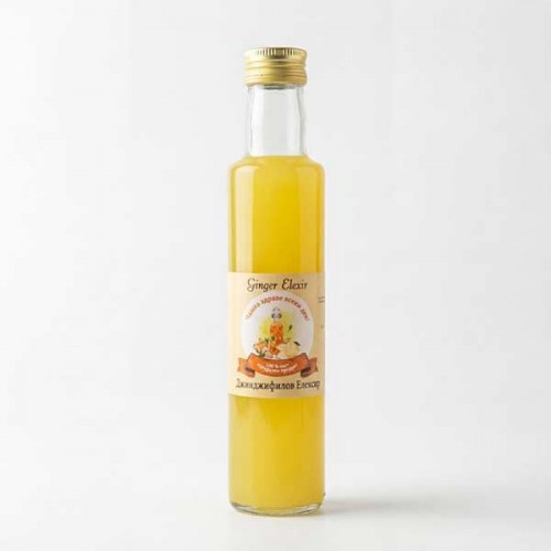 Джинджифилов еликсир с мед, лимон и хрян 'BT Juice', 250 мл Джинджифилов еликсир с мед, лимон и хрян 'BT Juice', 250 мл